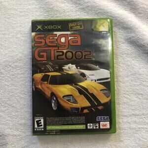 Sega GT 2002 Original Xbox Racing Game Complete In Case With Manual